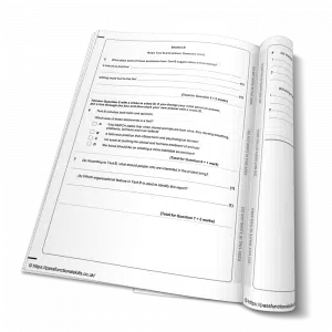 3. right page fold english edexcel