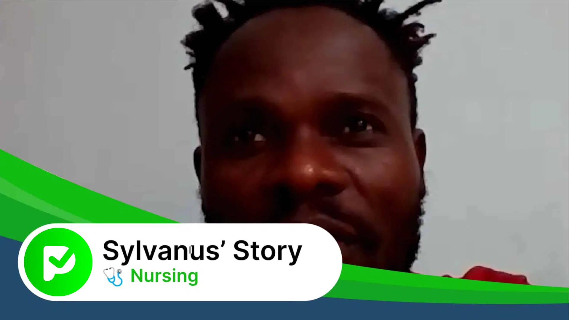 Sylvanus' Story: Diversifying into Nursing testimonial