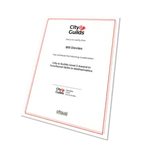 Certificate-C&G