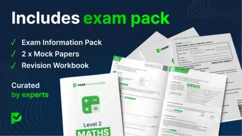 PFS maths exam pack product image