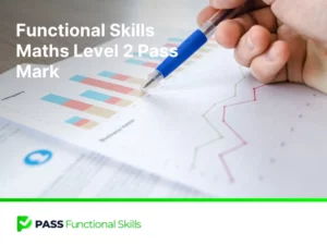 Functional Skills Maths Level 2 Pass Mark Graph Image