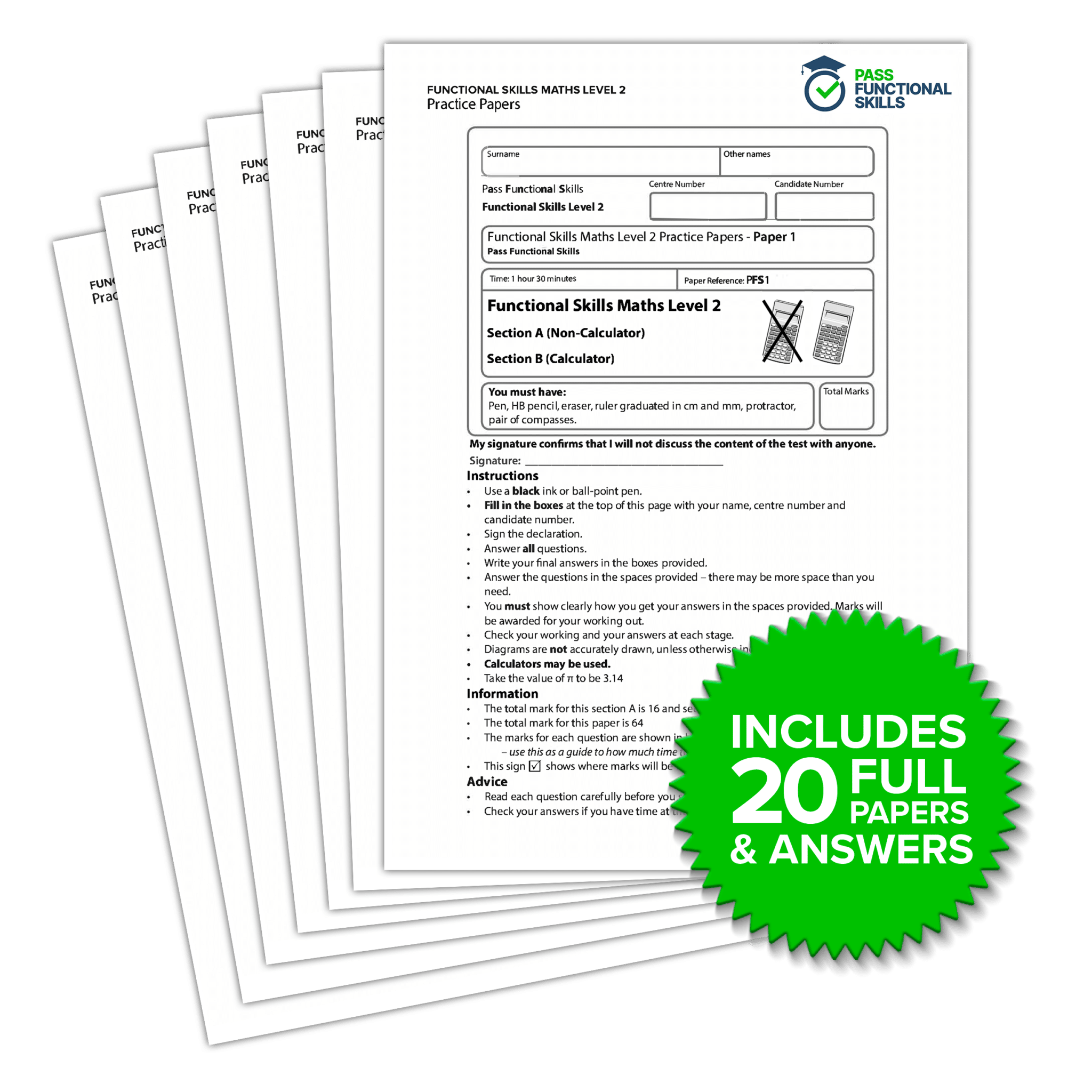 functional skills maths level 2 past papers pass functional skills